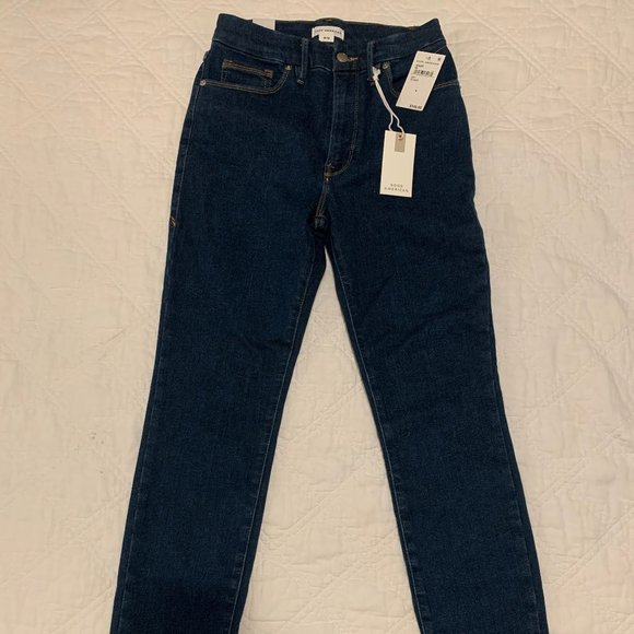 NWT - Good American Always Fits Good Waist, Size 6-12, Blue 821 - Picture 1 of 5